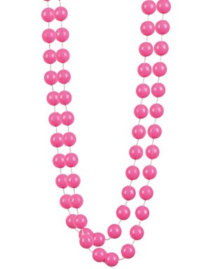 2 Stk Rosa Party Perlekjeder