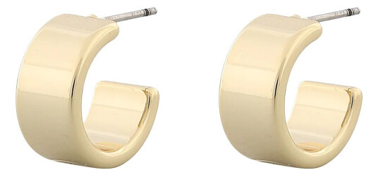 Snö of Sweden Carrie Small Ring Ear Gold/Clear, Snö of Sweden Øredobber