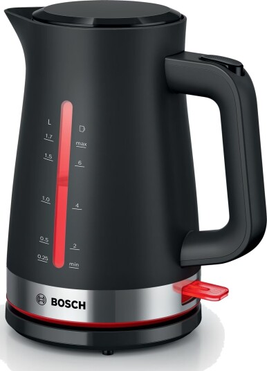 Bosch MyMoment TWK4M223 Elektrisk Vannkoker 1,7L 2400W Svart Bosch MyMoment TWK4M223 Elektrisk Vannkoker 1,7L 2400W Svart