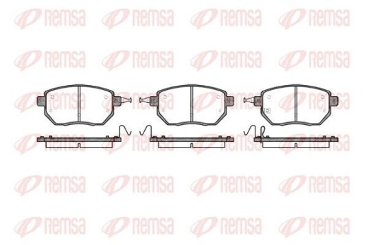 Bremseklosser REMSA 0985.02 Bremseklosser REMSA 0985.02