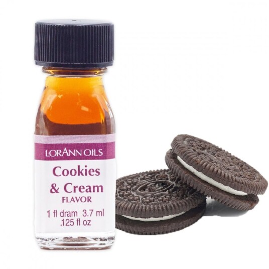 Lorann Essens Cookies Og Cream 3,75 Ml 