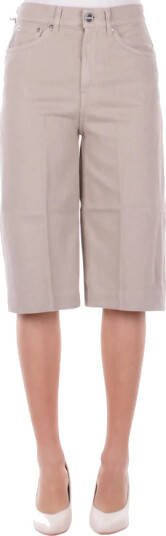 Dondup Dame Shorts Beige W25,