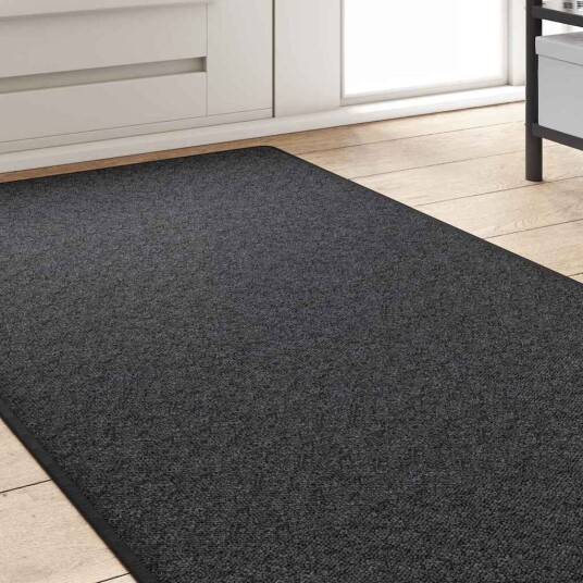  Teppeløper Mørkegrå 80 x 500 cm 100% Polypropylen