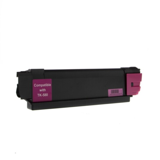 TK-580M, Tonerkassett, erstatter Kyocera TK-580M, magenta, 2.800 sider, inkClub