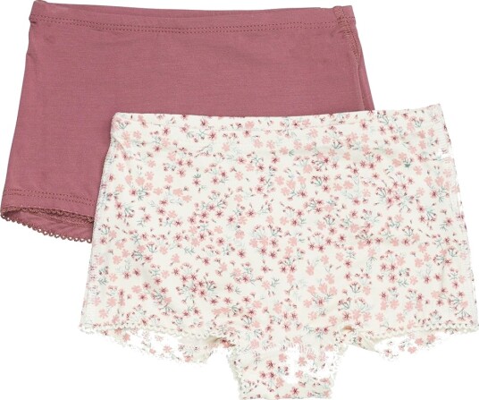 Minymo Hipsters   2 pack   Rose Tan   Minymo   2 år 92   Hipsters Beige Lilla Rosa