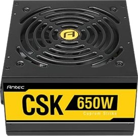 Antec Cuprum Strike Csk650 Strømforsyning Intern Antec Cuprum Strike Csk650 Strømforsyning Intern