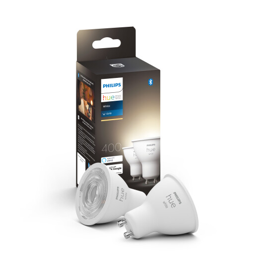 Philips HueW 5.2W GU10 2P EU Philips HueW 5.2W GU10 2P EU