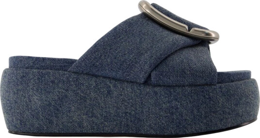 Marc Jacobs Dame Sko Blå 38 EU,