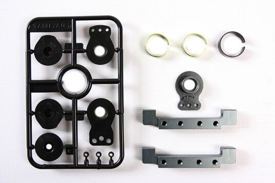 Tamiya 56537 RC Aluminum Dual Servo Mount Hi Torque Servo Saver