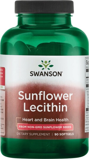 Sunflower Lecithin 90 softgel kapsler
