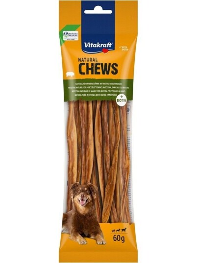 Vitakraft Chews Pig Intestine Dried For Dogs 60G