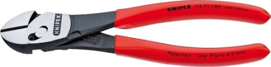Knipex TwinForce Diagonal Tang 180 mm Kromvanadiumstål Håndverktøy