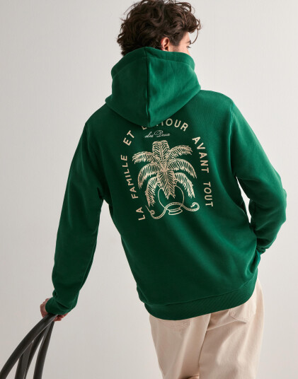 Les Deux Diaz Hoodie Hoodies Grønn