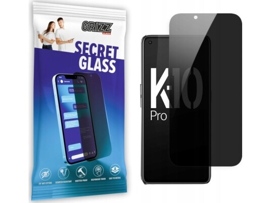 Grizzglass Grizzglass Secretglass Oppo K10 Pro Personvernglass