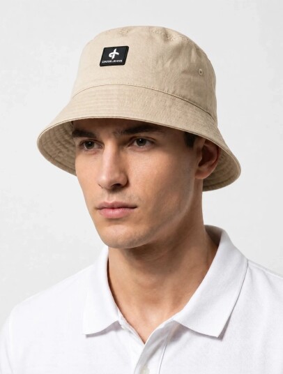 Cross Sportswear Bucket Hat Beige ONE SIZE Cross Sportswear Bucket Hat Beige ONE SIZE