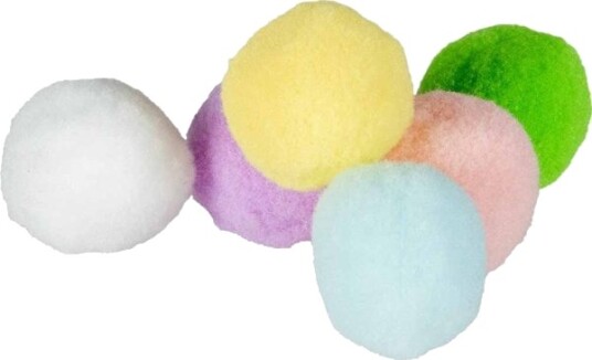 Duvo+ Plysj Kattball 1.5 cm 6 Stk Duvo+ Plysj Kattball 1.5 cm 6 Stk