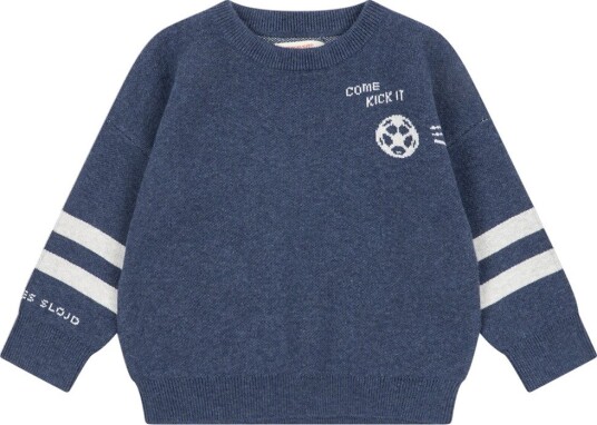 Konges Sløjd Genser Lapis Ull/Bomull Dark Navy Konges Sløjd 6 år (116) Genser Blå