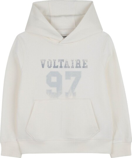 Zadig & Voltaire Hettegenser Off White m. Trykk Zadig & Voltaire 12 år 152 Hettegenser Hvit Zadig & Voltaire Hettegenser Off White m. Trykk Zadig & Voltaire 12 år 152 Hettegenser Hvit