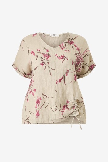Pont Neuf Linbluse Beige Pont Neuf Linbluse Beige