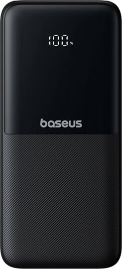 Baseus Lipow 10 000 mAh Powerbank 22,5W med Dobbel Innebygd Kabel og Skjerm Svart Baseus Lipow 10 000 mAh Powerbank 22,5W med Dobbel Innebygd Kabel og Skjerm Svart