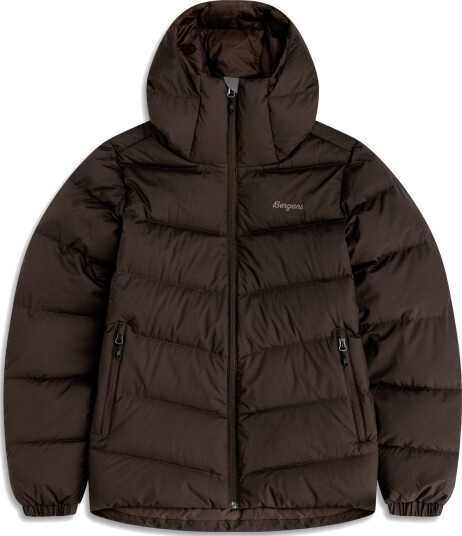 Bergans Garmo Down Hood Jakke Dame Dark Chocolate M M