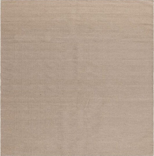 Ullteppe Molly - 200x200 cm, Mørk Lin