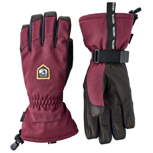 Hestra CZone Mountain Skihansker Bordeaux 9