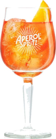 Aperol drinkglass