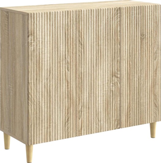 Serviesskap Sonoma eik 89 x 34,5 x 80 cm Konstruert tre