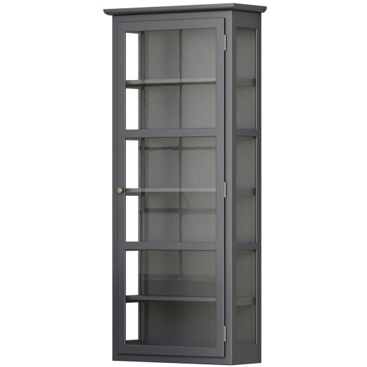 Lindebjerg Design N4 Vitrineskap Anthracite