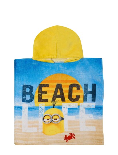 BrandMac Poncho Minions 50X100Cm, 100% Cotton - Multi/patterned - 50X100CM BrandMac Poncho Minions 50X100Cm, 100% Cotton - Multi/patterned - 50X100CM