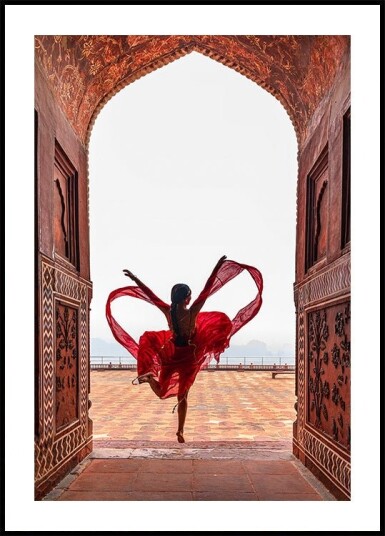 Taj Mahal"s Heart Poster Plakat / 100x150cm Taj Mahal"s Heart Poster Plakat / 100x150cm