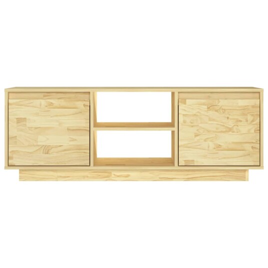 vidaXL TV-benk 110x30x40 cm heltre furu
