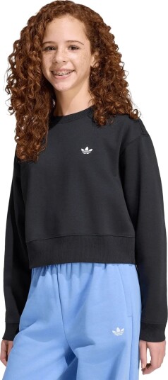 Adidas Originals Boxy Crew   Black   140