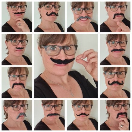 Movemberskjegg av Rito Krea Skjegg Hekleoppskrift Movemberskjegg av Rito Krea Skjegg Hekleoppskrift