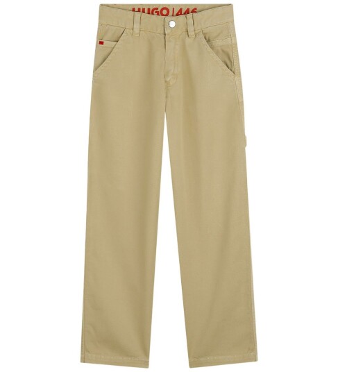 Hugo Kids Trousers Beige 140 Hugo Kids Trousers Beige 140