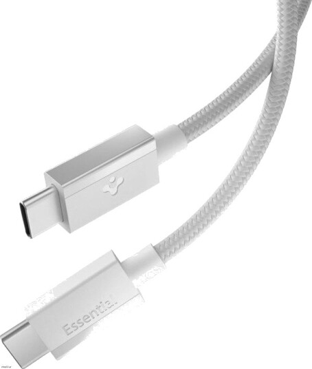 Spigen Usb-Kabel Eb6015cc Essential Usb-C Til Usb-C 60W 150 Cm Hvit