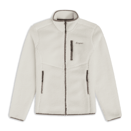 Bergans Of Norway Bergans Lunnan Pile Fleece Jacket Women Vanilla White XL