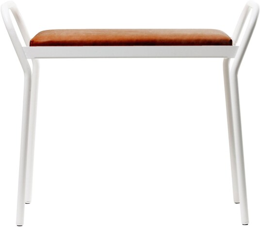 Maze Interior - Anyone White/vintage Cognac Krakker Louise Hederström Hvit Lær/metall
