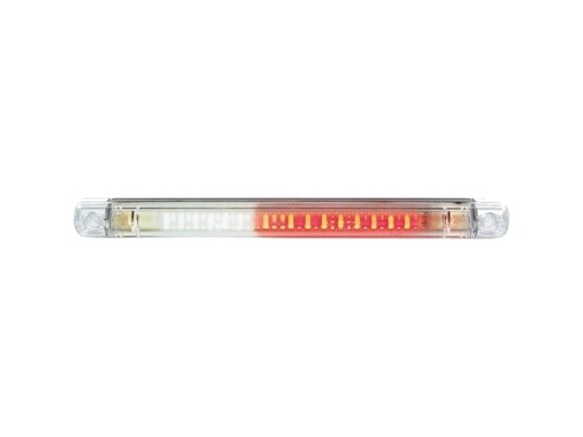 Secorüt Tilhenger Baklykt Baklys/Tåkebaklys 12 V/24 V Rød/Hvit Klart Glass