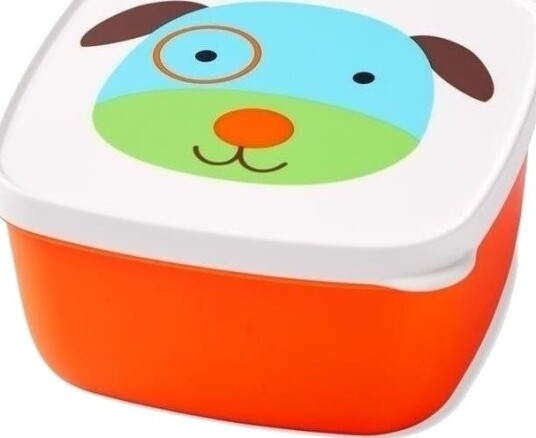Skip Hop Zoo Snackboks - 3 størrelser - Hund Skip Hop Zoo Snackboks - 3 størrelser - Hund