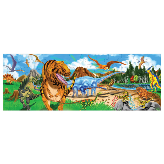 Melissa & Doug Puslespill til gulvet 48 brikker Dinosaurer Melissa & Doug Puslespill til gulvet 48 brikker Dinosaurer