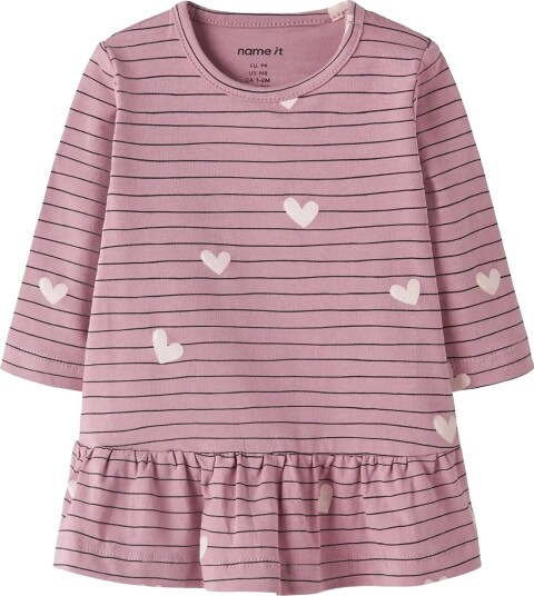 Name It Nbfvandora Ls Tunic Box Pink 74