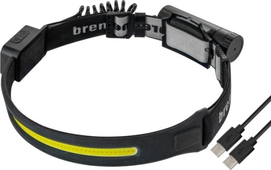 Brennenstuhl 1173760000, Hodebåndslommelykt, Sort, Plast, Ip44, Led, 500 Lm Brennenstuhl 1173760000, Hodebåndslommelykt, Sort, Plast, Ip44, Led, 500 Lm