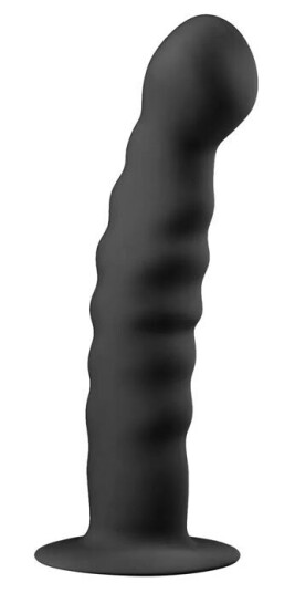 Easytoys Anal Collection Dildo m/ Riller og Sugekopp 14 cm Easytoys Anal Collection Dildo m/ Riller og Sugekopp 14 cm