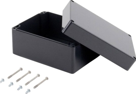Tru Components KST 238 160 × 120 × 90 mm ABS Skifergrå