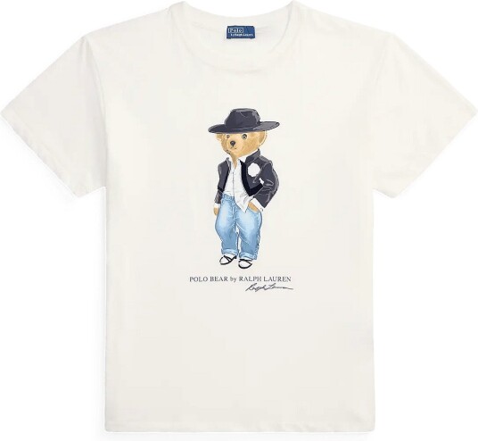 Polo Ralph Lauren Holiday Polo Bear Cotton Jersey Tee NEVIS XS