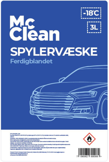 SPYLERVÆSKE 3L pose 18 4/192 McCLEAN