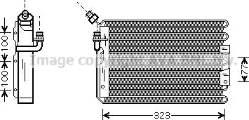 Kondensator klimaanlegg PRASCO PR5042