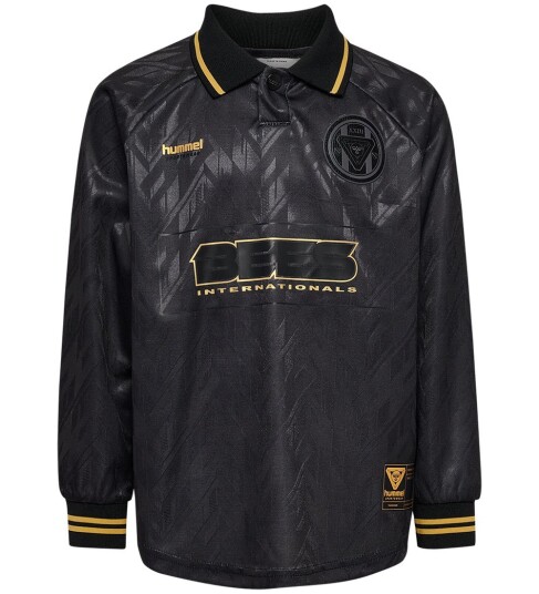 Hummel Black Jr Loose Bay Soccer Jersey L/S 122-128